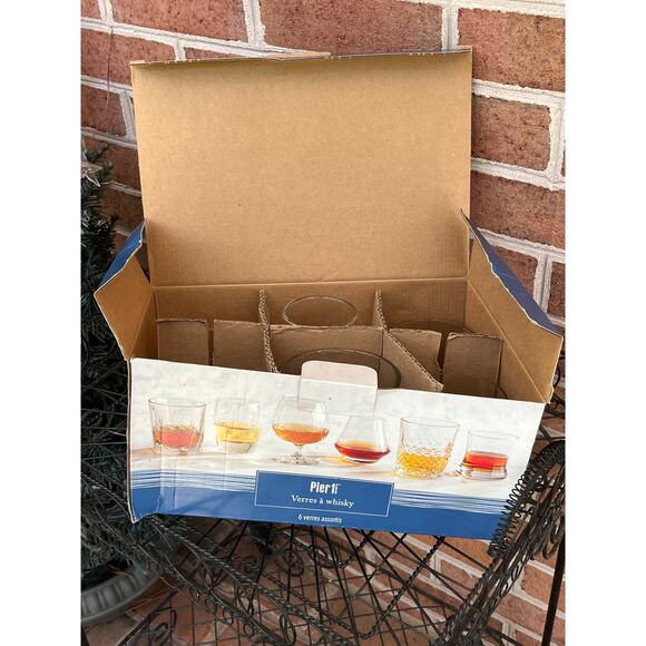 PIER 1 Whiskey Bar Glasses Set of 6 - Picture 5 of 7